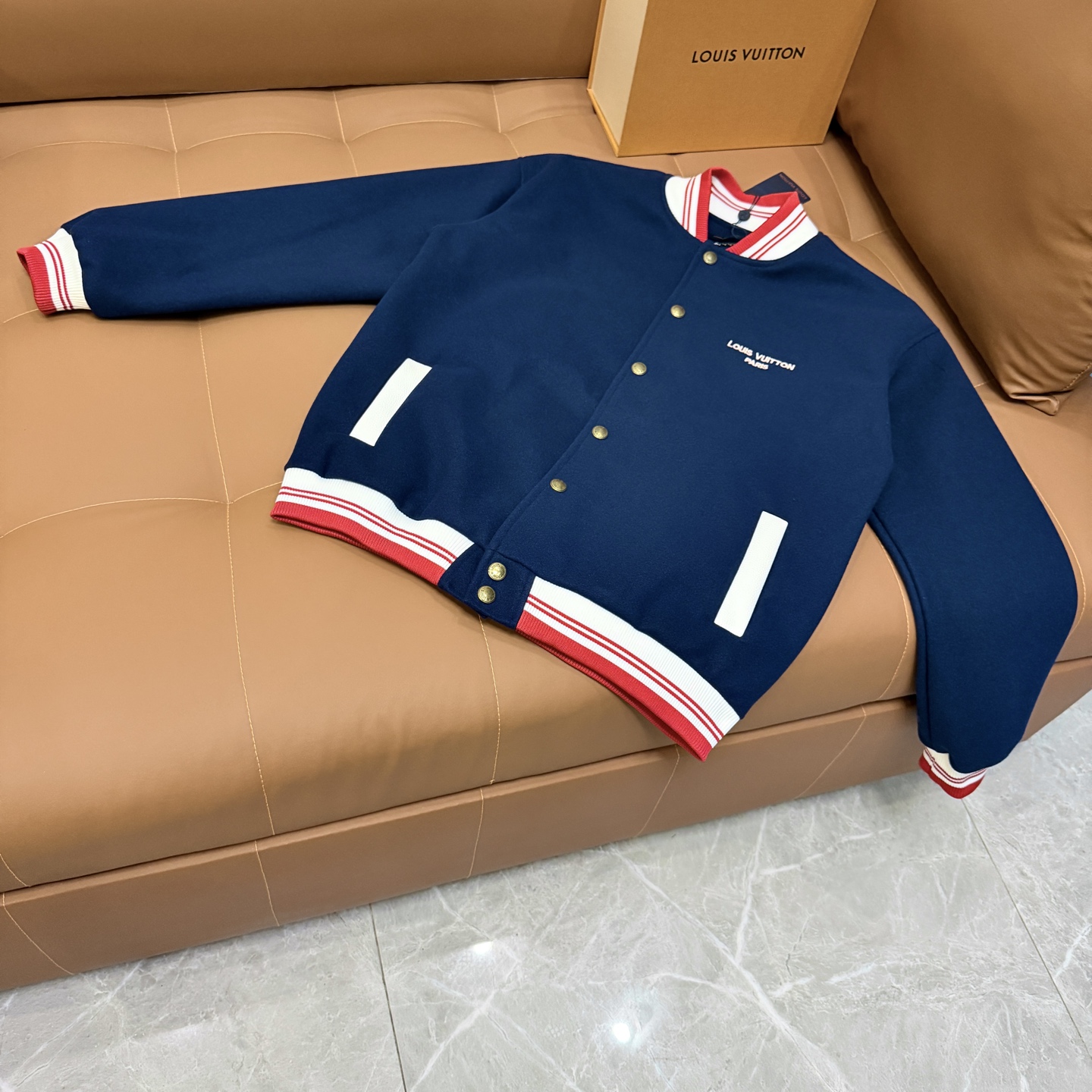 Cheap Louis Vuitton Thick Jackets For Men in 216571, $85 USD- [IB216571] - Replica Louis Vuitton Thick Jackets For Men