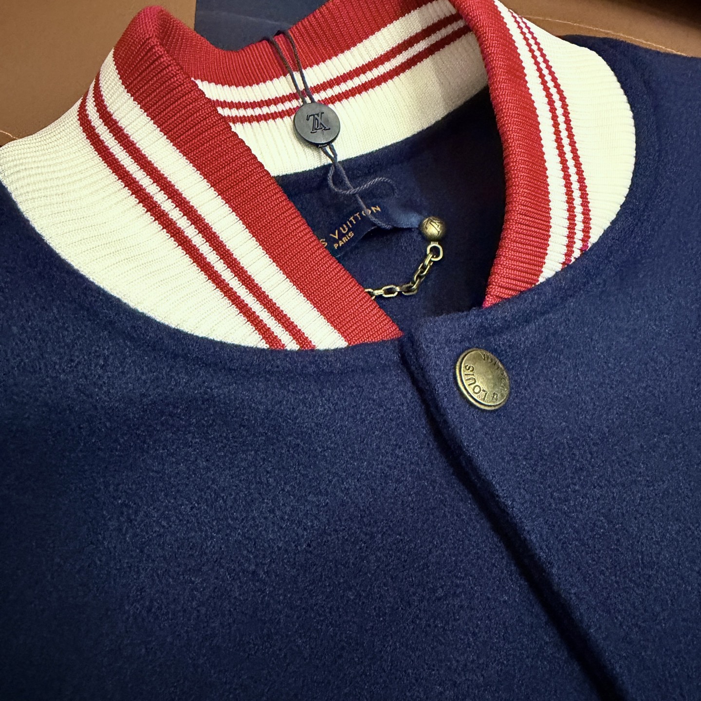 Cheap Louis Vuitton Thick Jackets For Men in 216571, $85 USD- [IB216571] - Replica Louis Vuitton Thick Jackets For Men