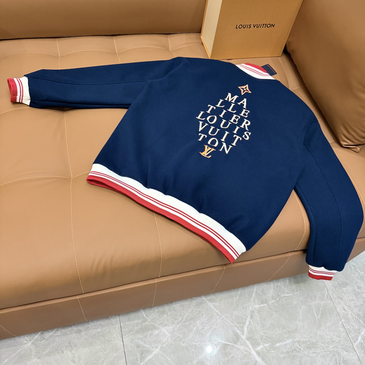 Cheap Louis Vuitton Thick Jackets For Men in 216571, $85 USD- [IB216571] - Replica Louis Vuitton Thick Jackets For Men