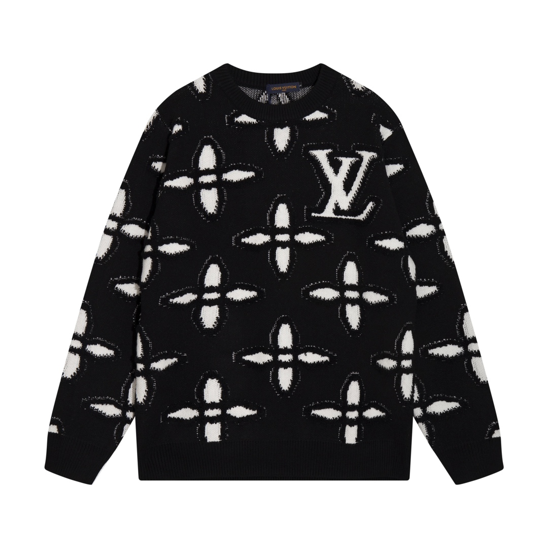Cheap Louis Vuitton  Sweaters for Men in 216573, $60 USD- [IB216573] - Replica Louis Vuitton  Sweaters for Men