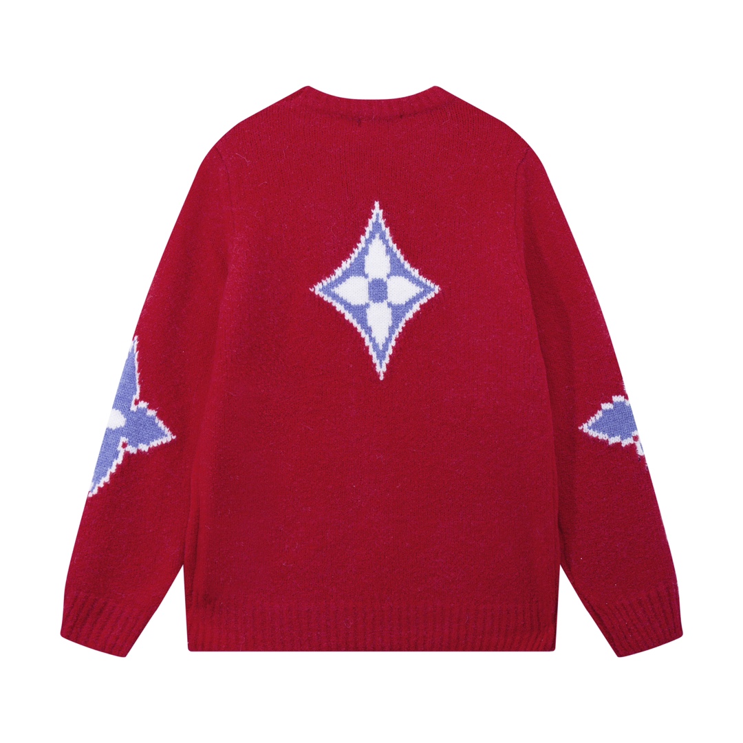 Cheap Louis Vuitton  Sweaters for Men in 216578, $60 USD- [IB216578] - Replica Louis Vuitton  Sweaters for Men
