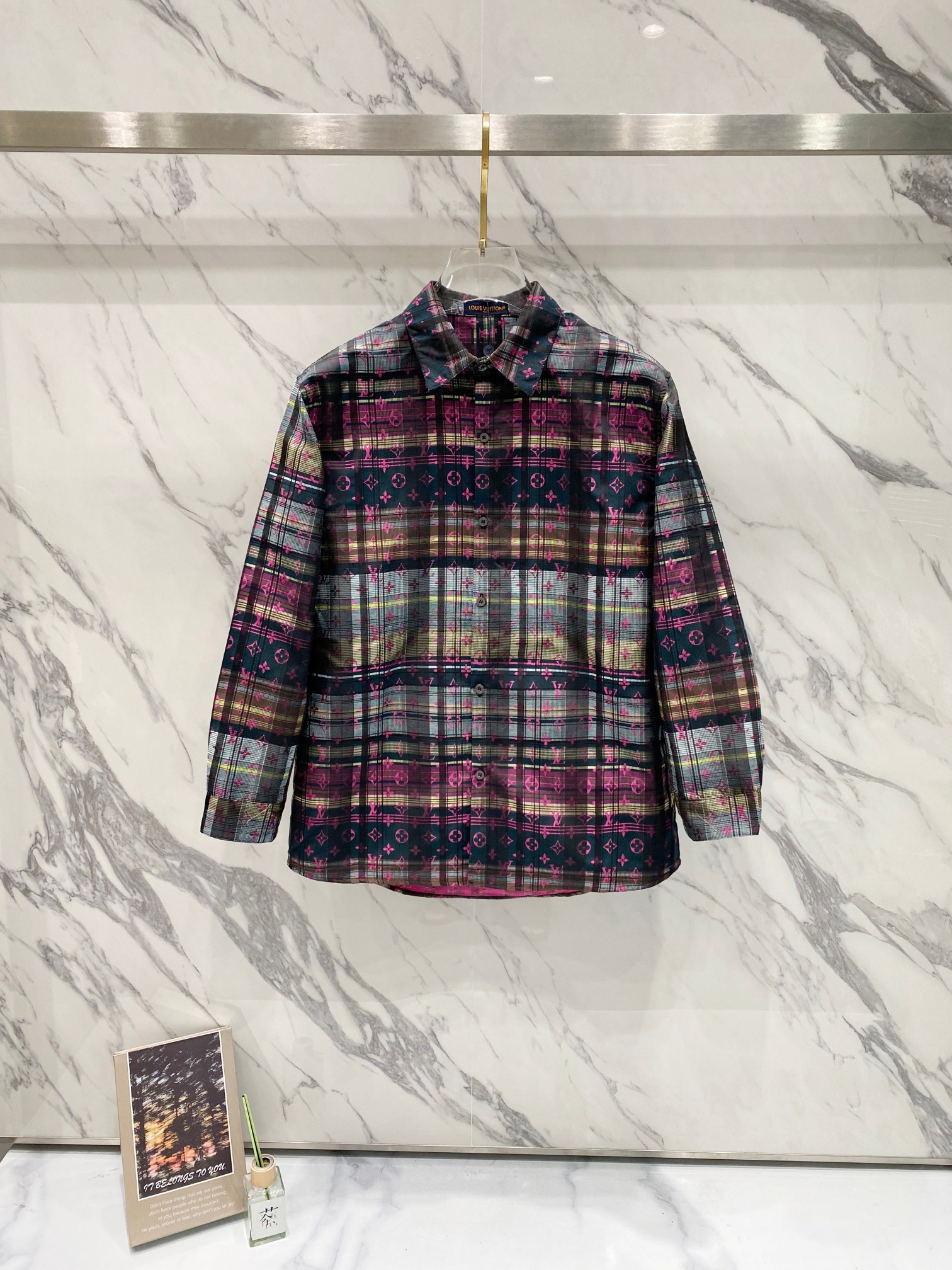 Cheap Louis Vuitton  Long-Sleeved Shirts for Men in 216590, $45 USD- [IB216590] - Replica Louis Vuitton  Long-Sleeved Shirts for Men
