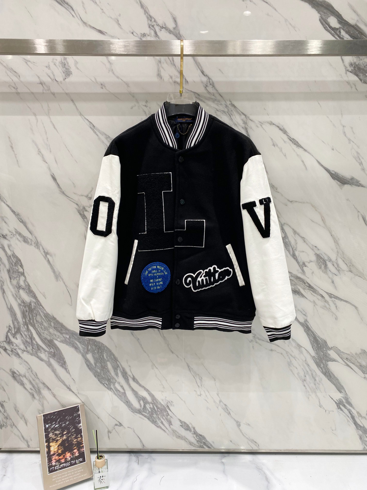 Cheap Louis Vuitton Thick Jackets For Men in 216591, $75 USD- [IB216591] - Replica Louis Vuitton Thick Jackets For Men