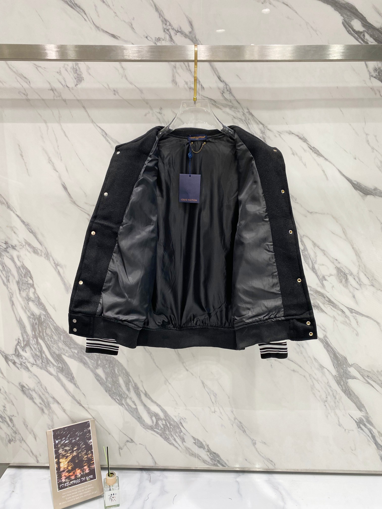 Cheap Louis Vuitton Thick Jackets For Men in 216591, $75 USD- [IB216591] - Replica Louis Vuitton Thick Jackets For Men