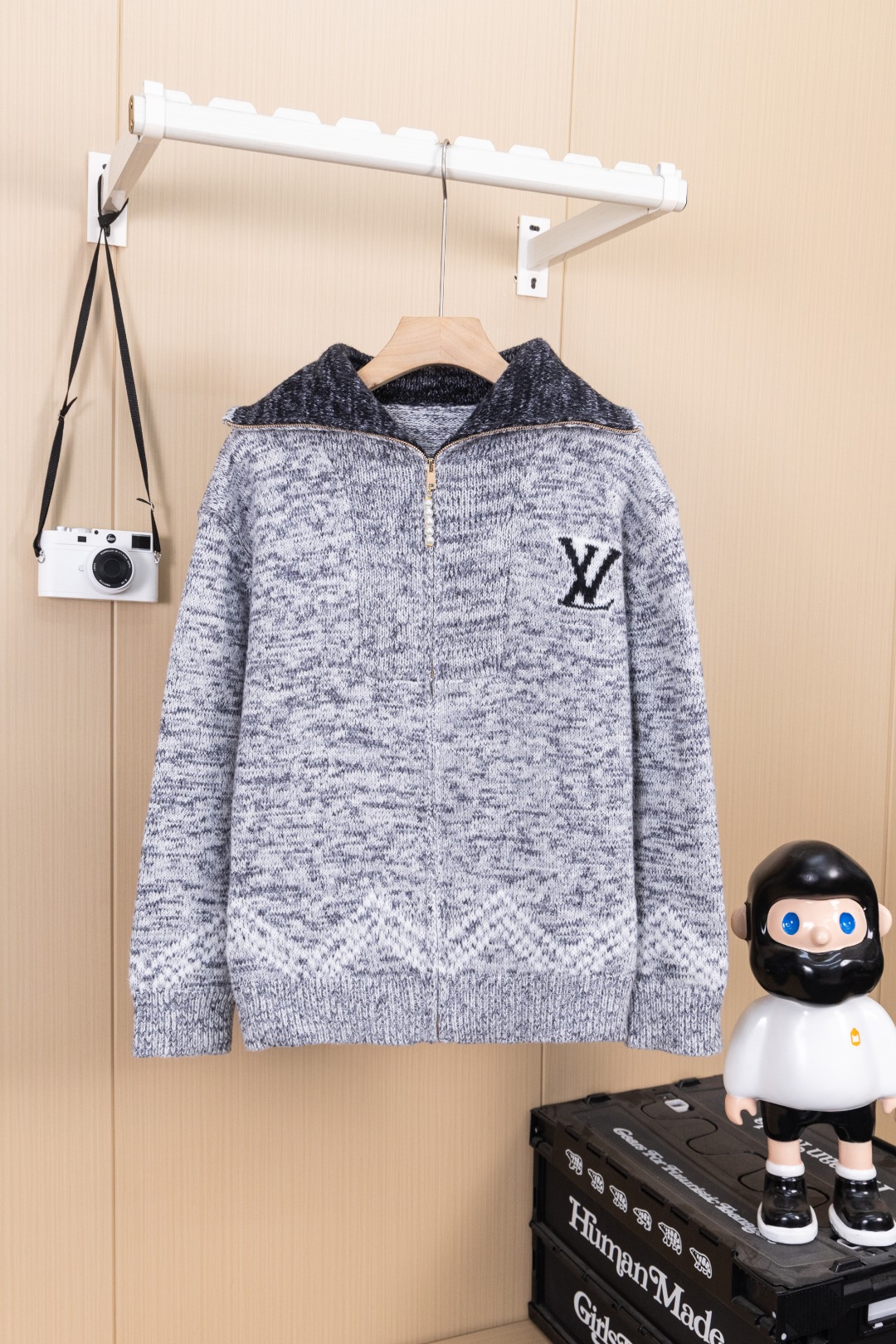 Cheap Louis Vuitton  Sweaters for Men in 216601, $70 USD- [IB216601] - Replica Louis Vuitton  Sweaters for Men