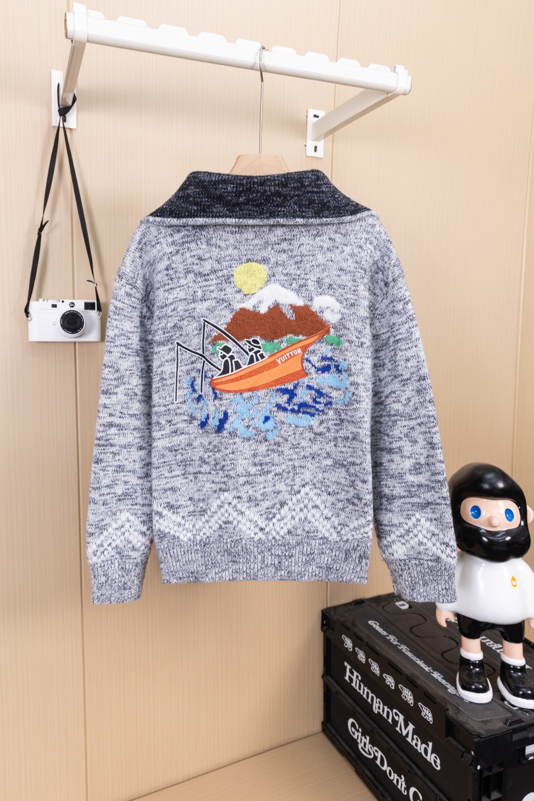Cheap Louis Vuitton  Sweaters for Men in 216601, $70 USD- [IB216601] - Replica Louis Vuitton  Sweaters for Men