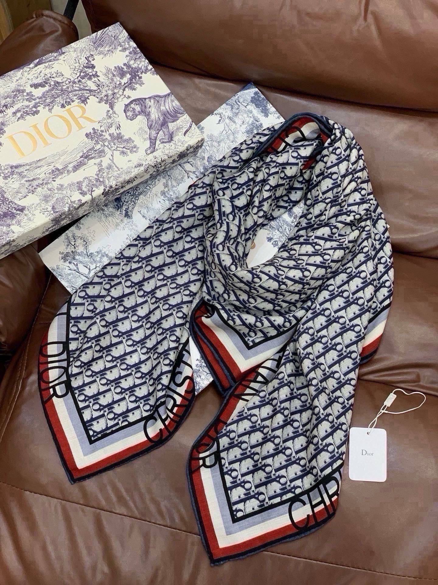 Cheap Dior Scarf in 216659, $50 USD- [IB216659] - Replica Dior Scarf