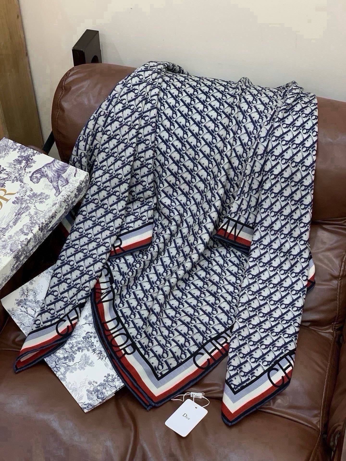 Cheap Dior Scarf in 216659, $50 USD- [IB216659] - Replica Dior Scarf