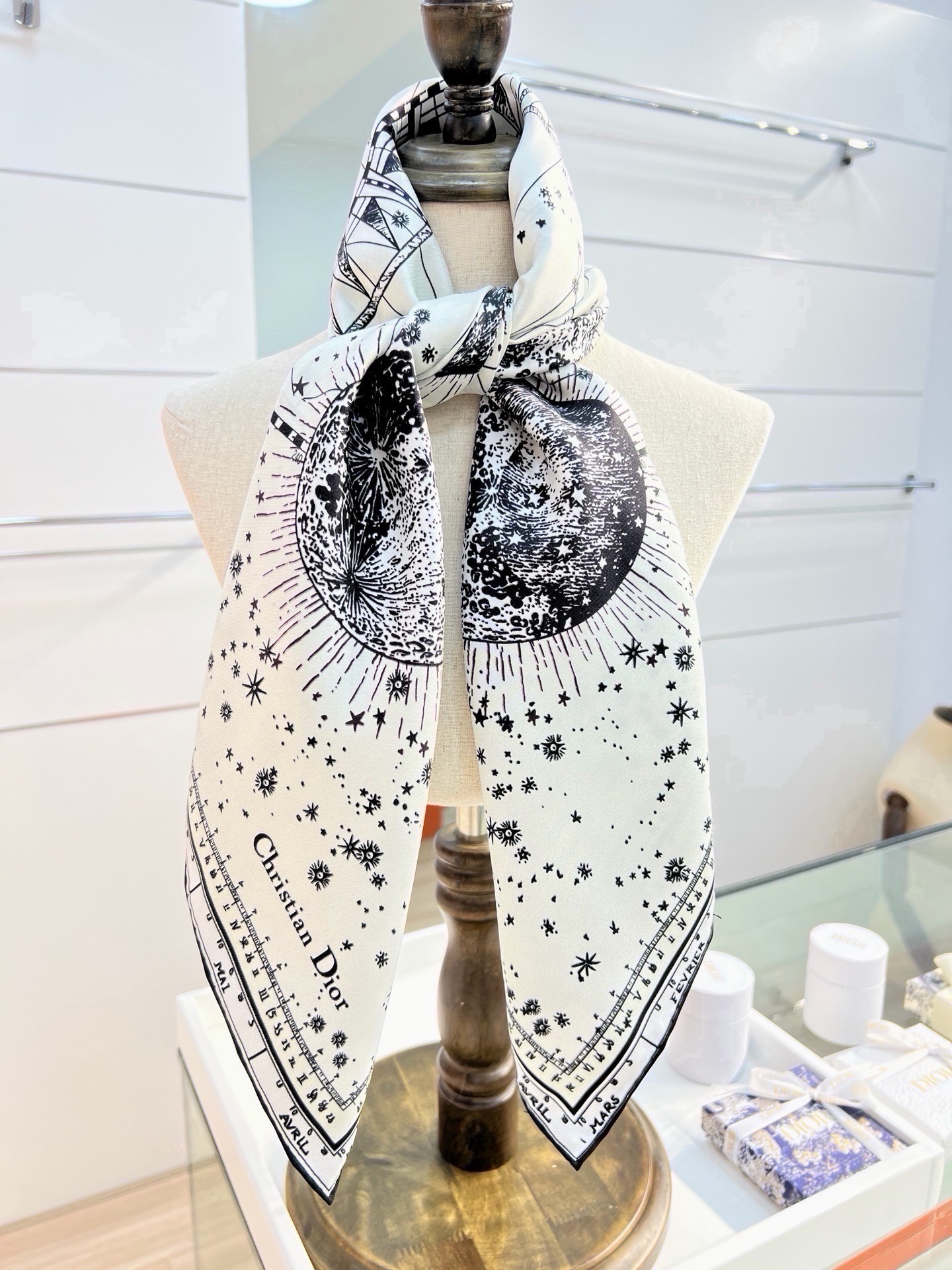 Cheap Dior Scarf in 216660, $50 USD- [IB216660] - Replica Dior Scarf