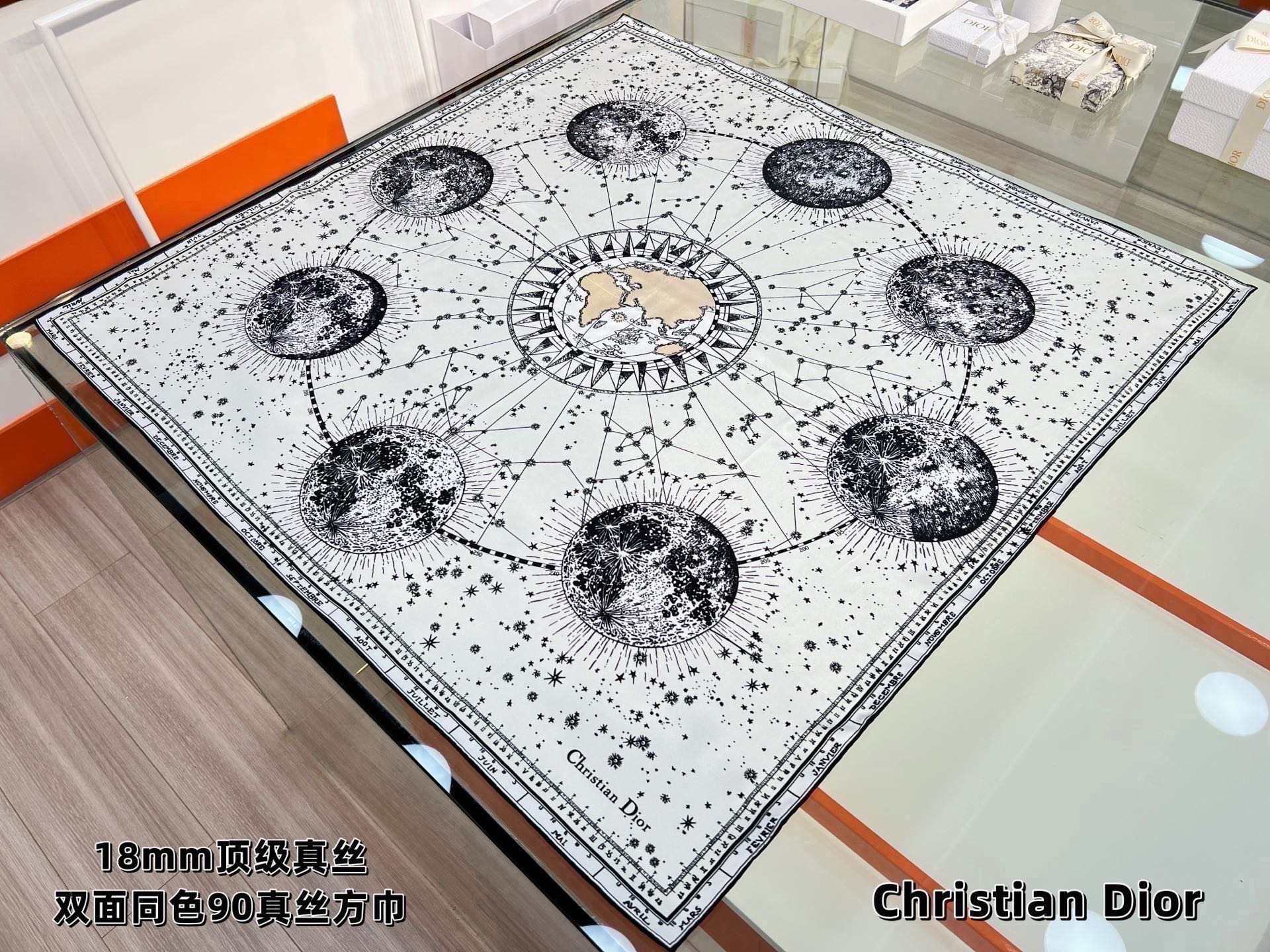 Cheap Dior Scarf in 216660, $50 USD- [IB216660] - Replica Dior Scarf