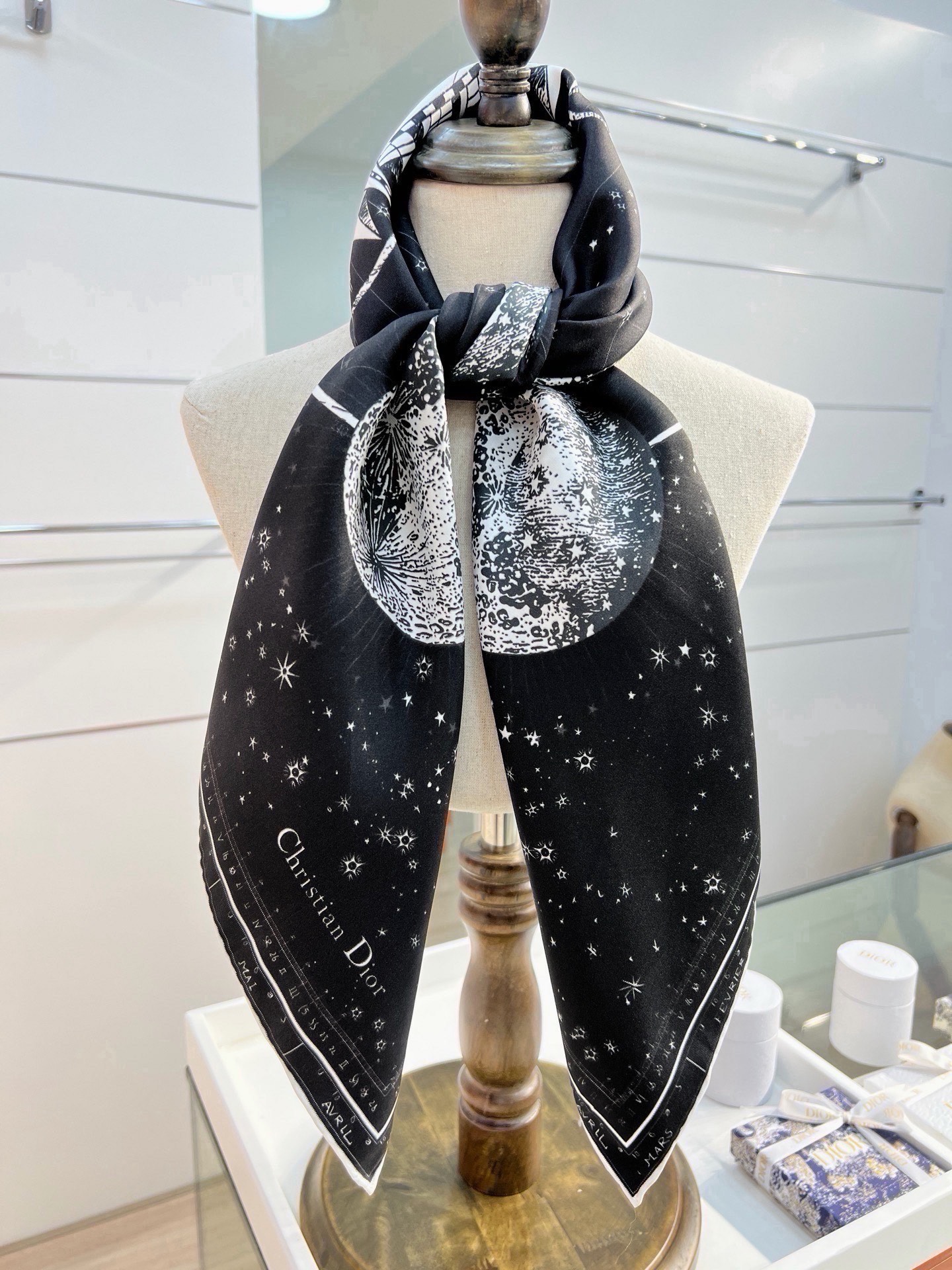 Cheap Dior Scarf in 216661, $50 USD- [IB216661] - Replica Dior Scarf