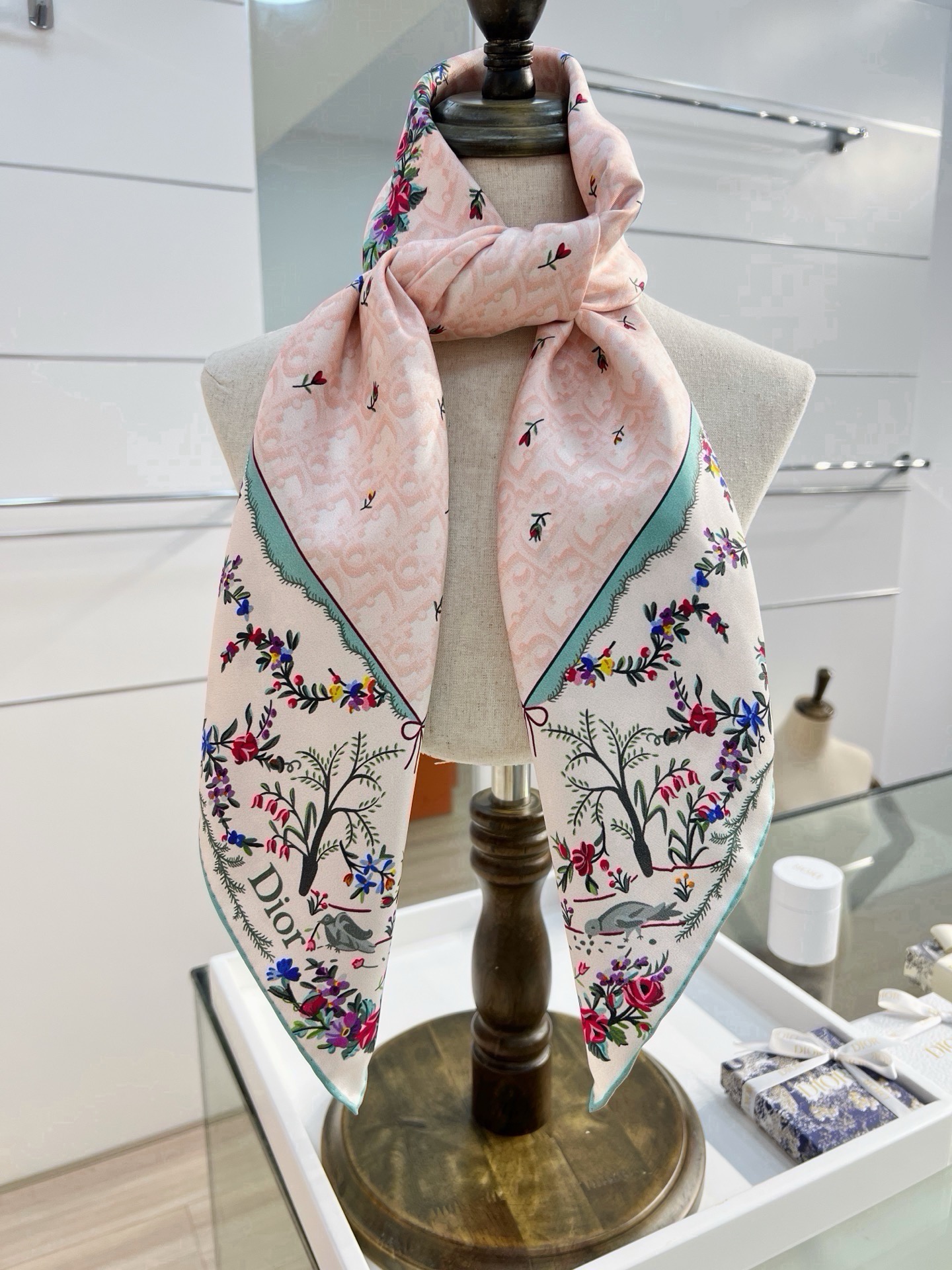 Cheap Dior Scarf in 216663, $50 USD- [IB216663] - Replica Dior Scarf