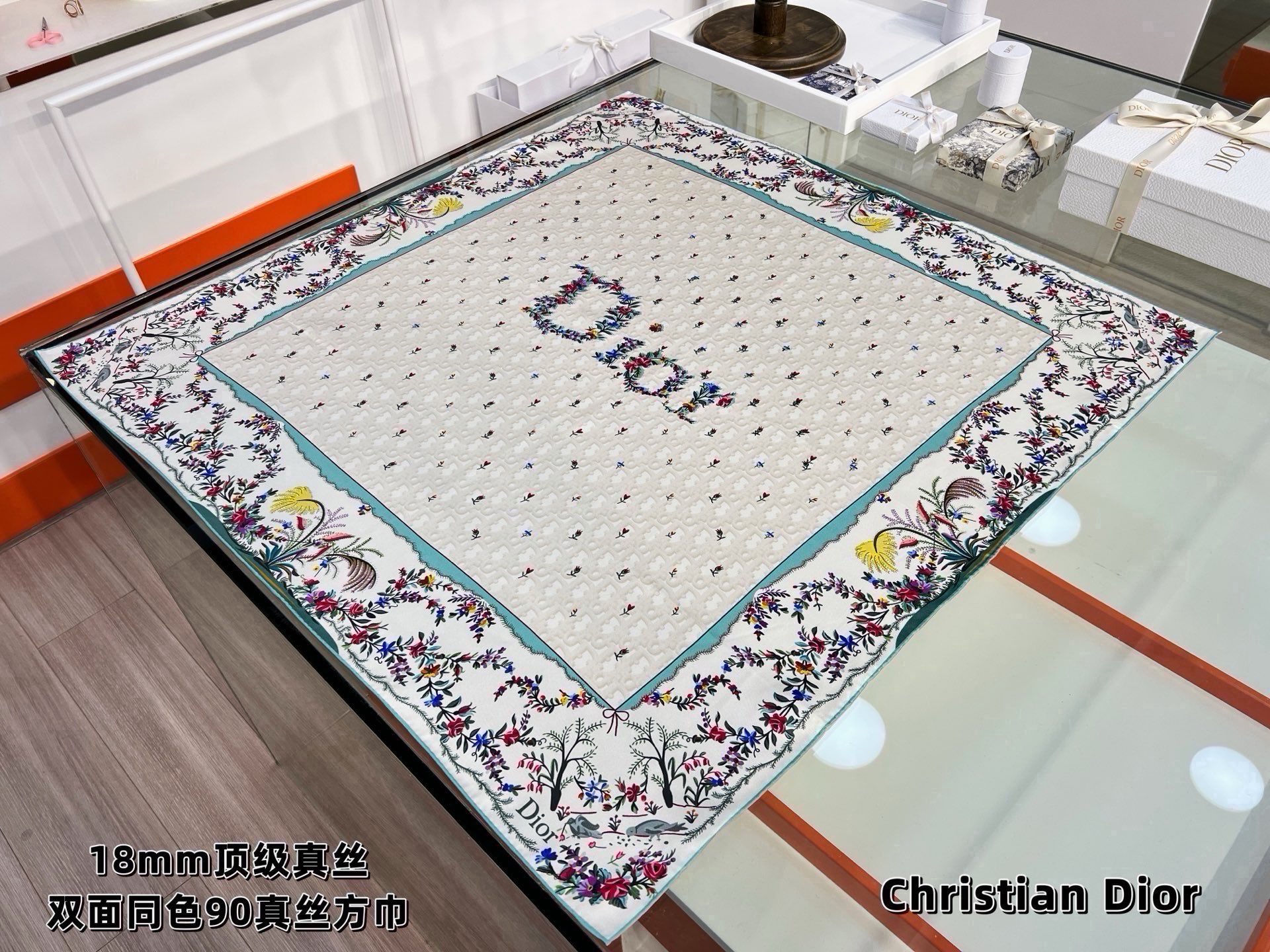 Cheap Dior Scarf in 216664, $50 USD- [IB216664] - Replica Dior Scarf