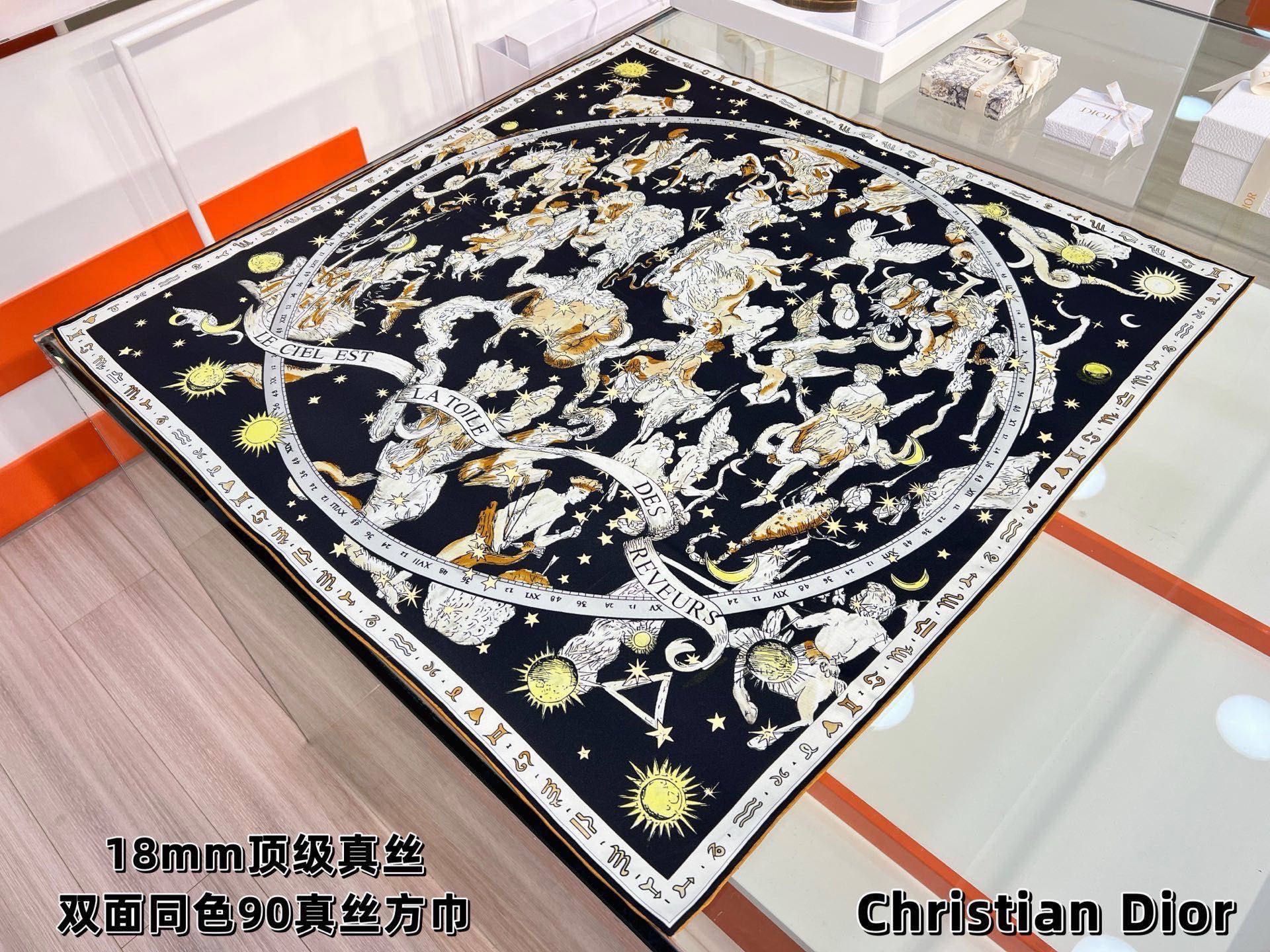Cheap Dior Scarf in 216667, $50 USD- [IB216667] - Replica Dior Scarf