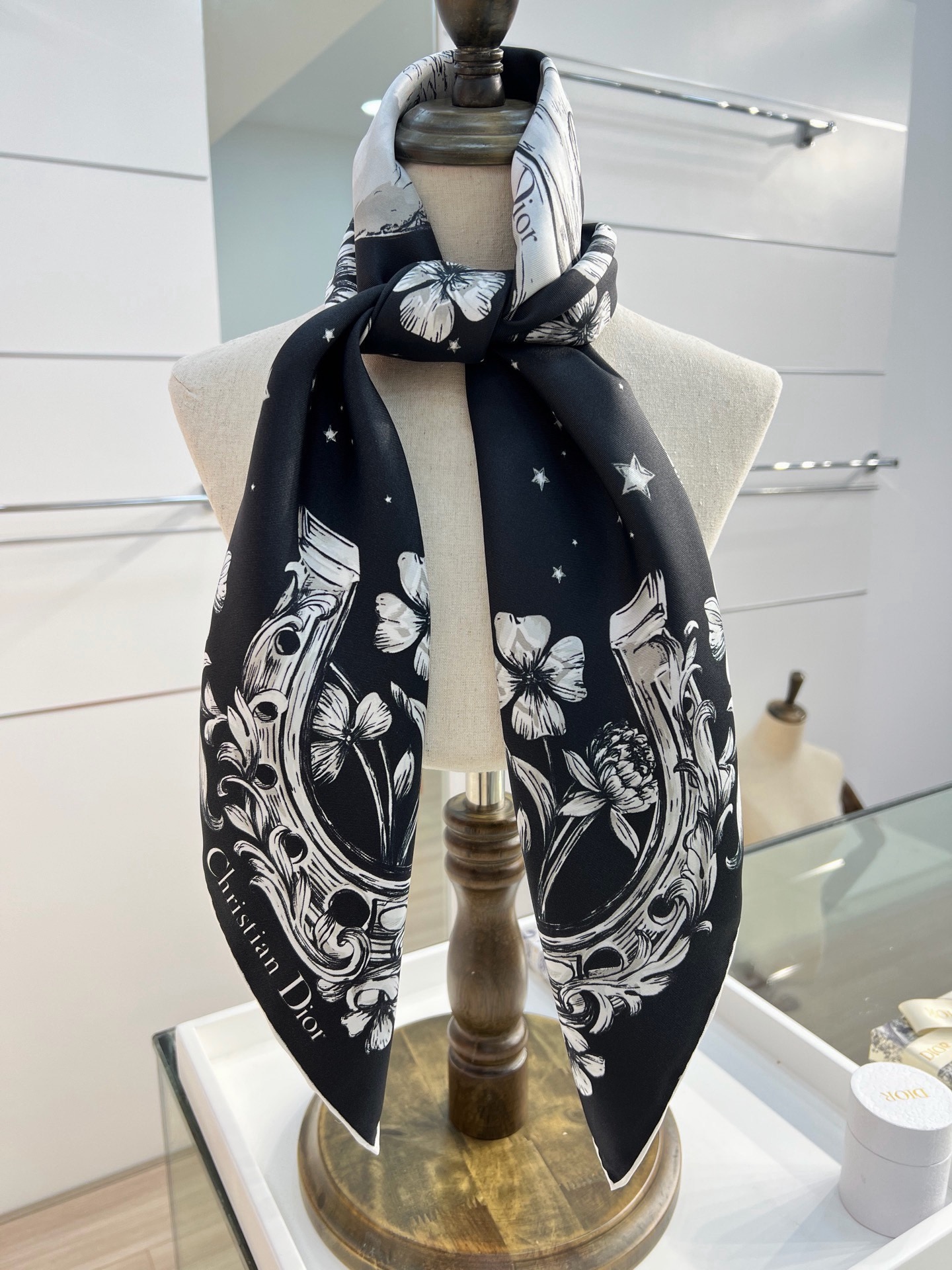 Cheap Dior Scarf in 216668, $50 USD- [IB216668] - Replica Dior Scarf