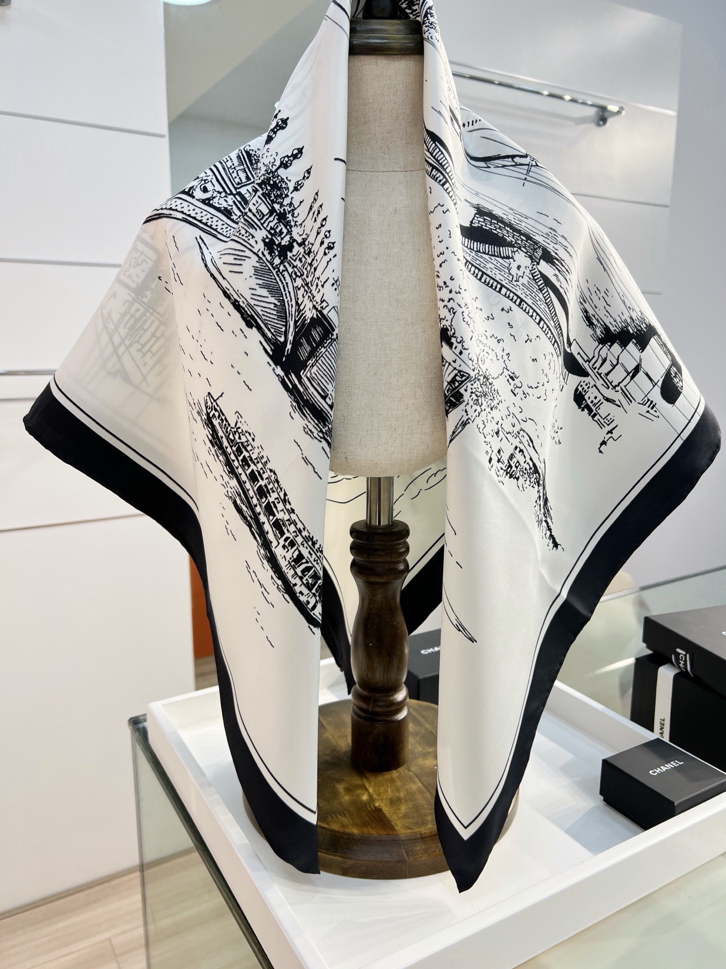 Cheap Dior Scarf in 216671, $50 USD- [IB216671] - Replica Dior Scarf