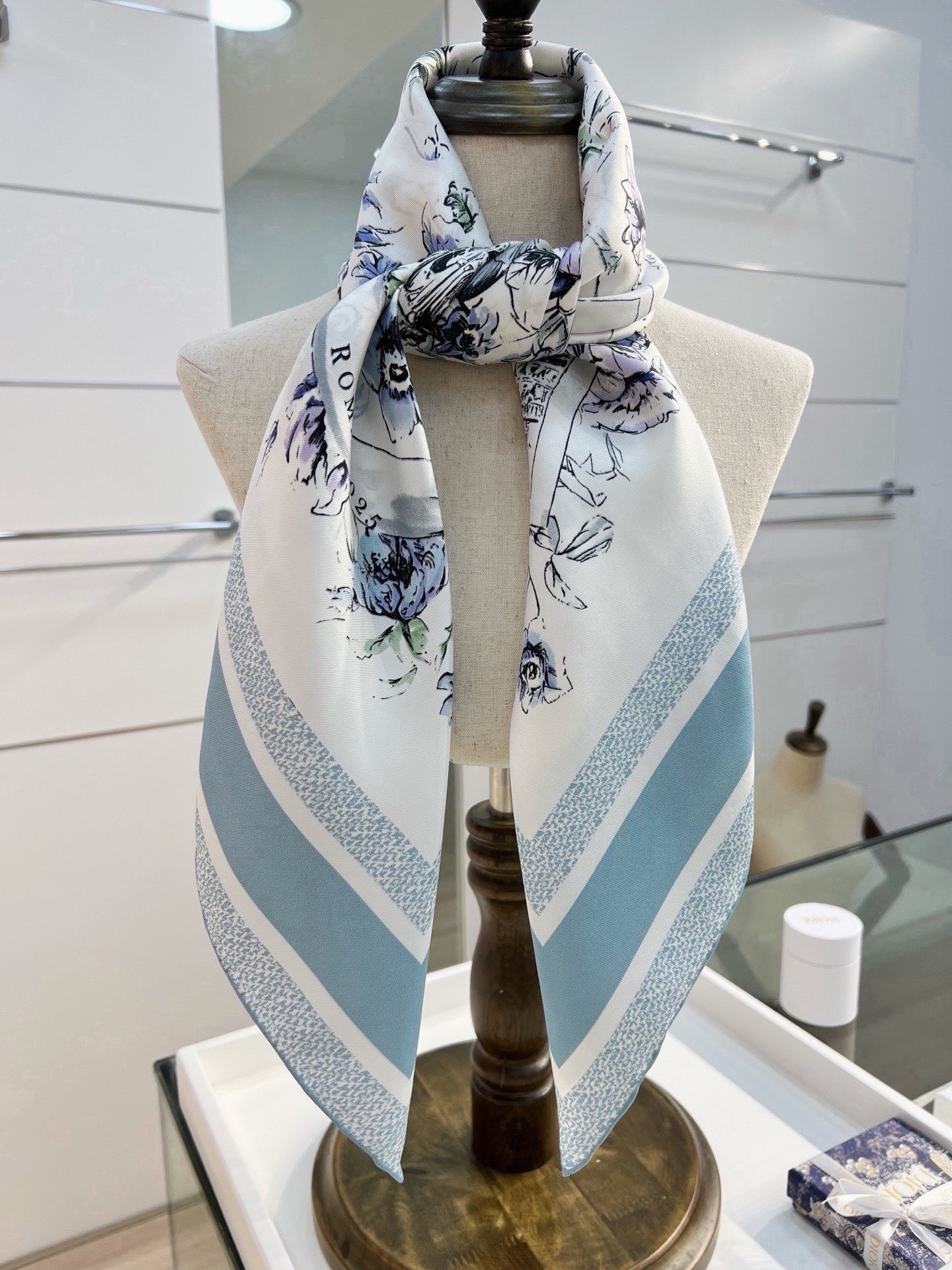 Cheap Dior Scarf in 216673, $50 USD- [IB216673] - Replica Dior Scarf