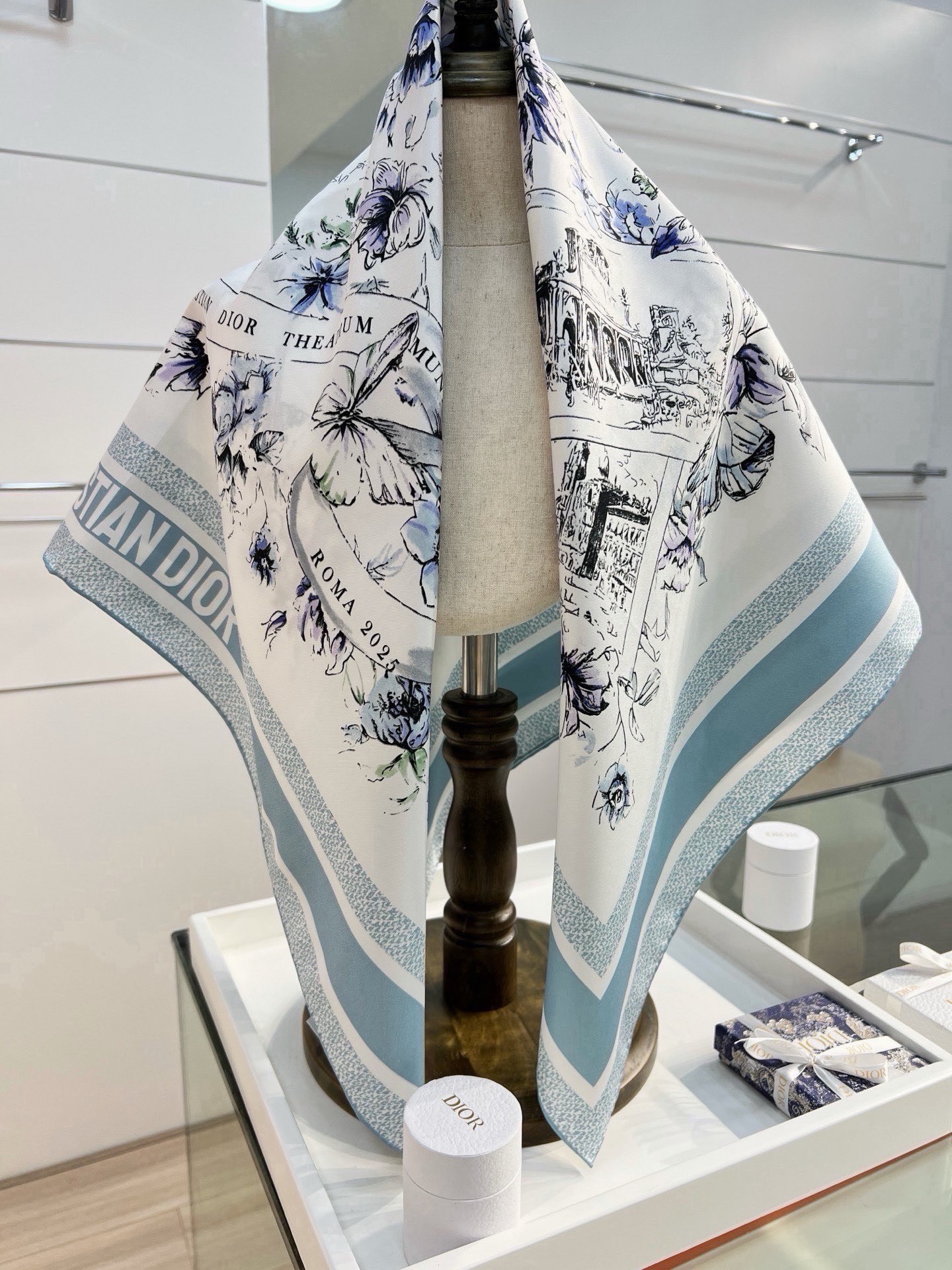 Cheap Dior Scarf in 216673, $50 USD- [IB216673] - Replica Dior Scarf