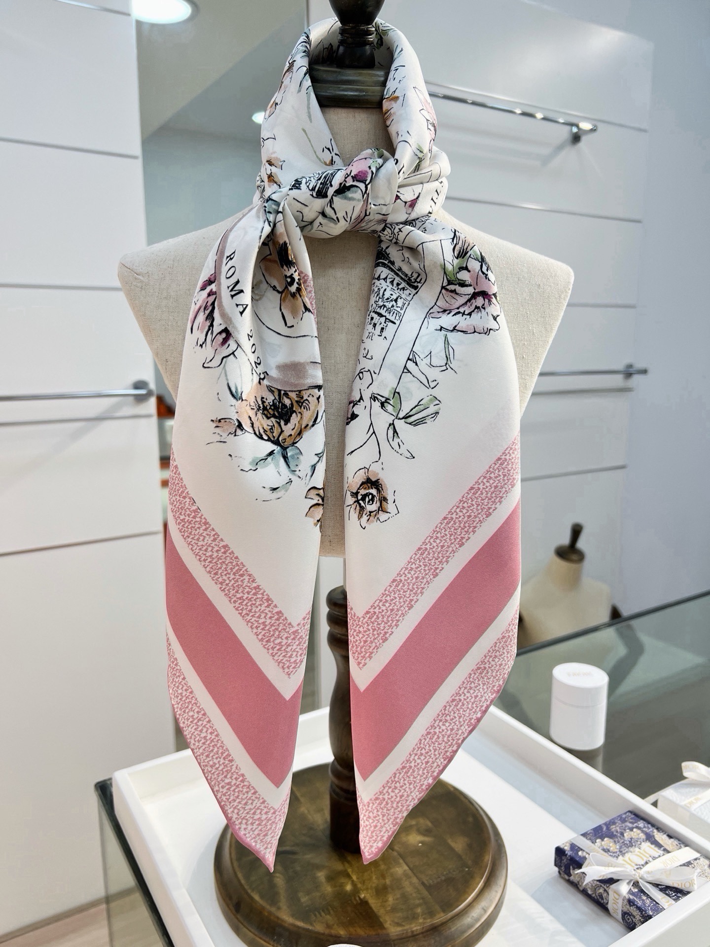 Cheap Dior Scarf in 216674, $50 USD- [IB216674] - Replica Dior Scarf