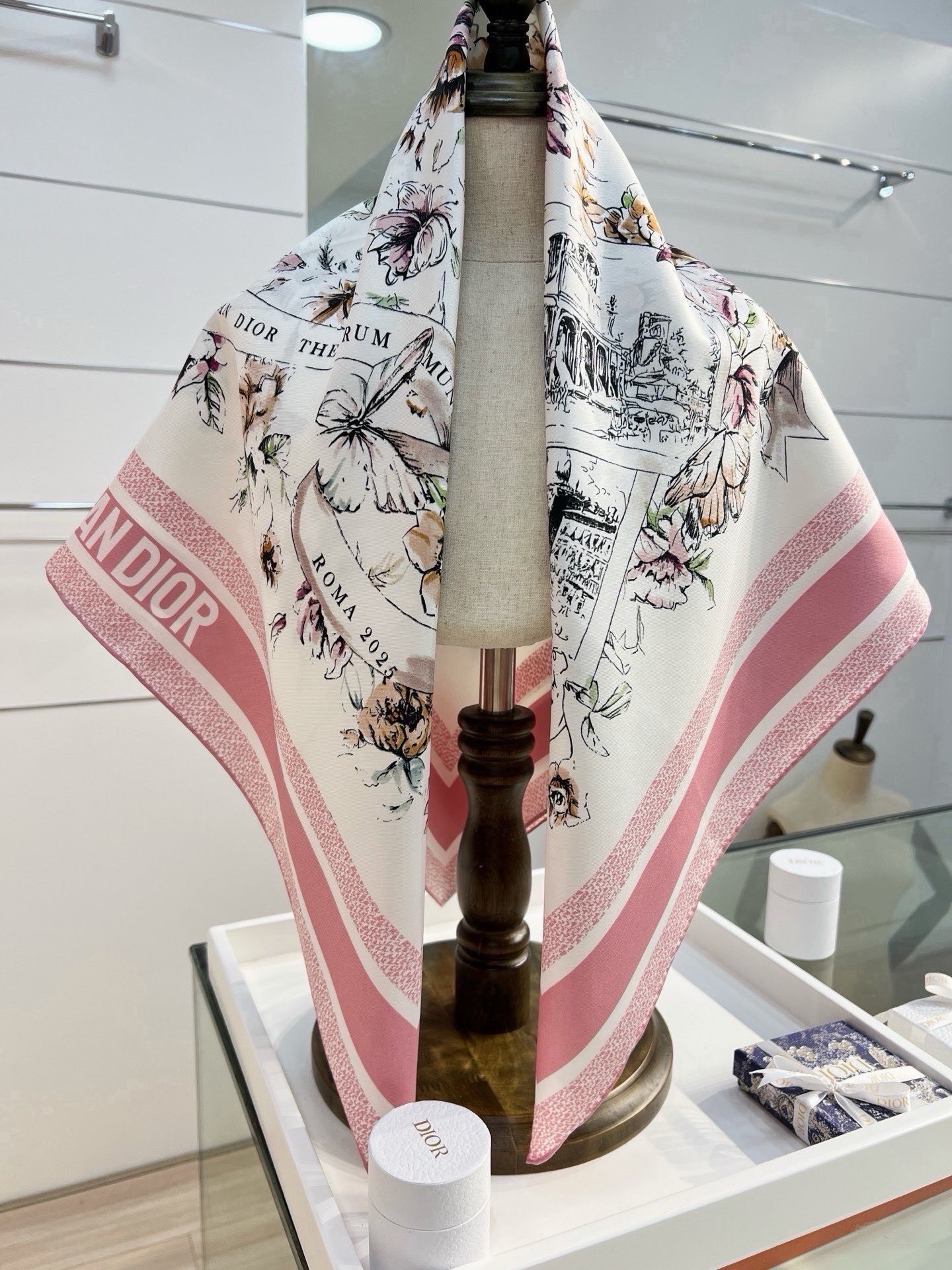 Cheap Dior Scarf in 216674, $50 USD- [IB216674] - Replica Dior Scarf