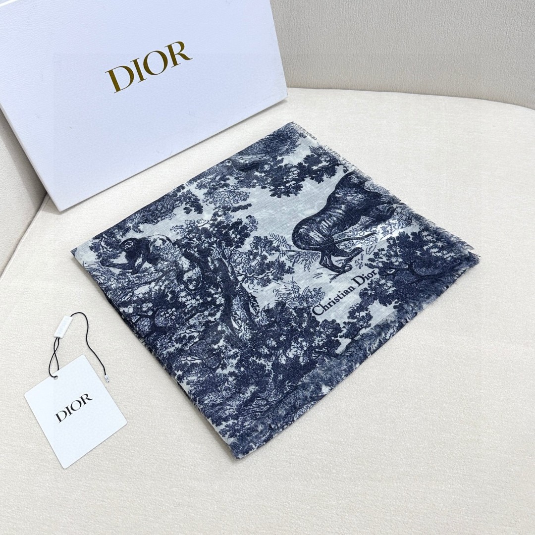 Cheap Dior Scarf in 216676, $50 USD- [IB216676] - Replica Dior Scarf