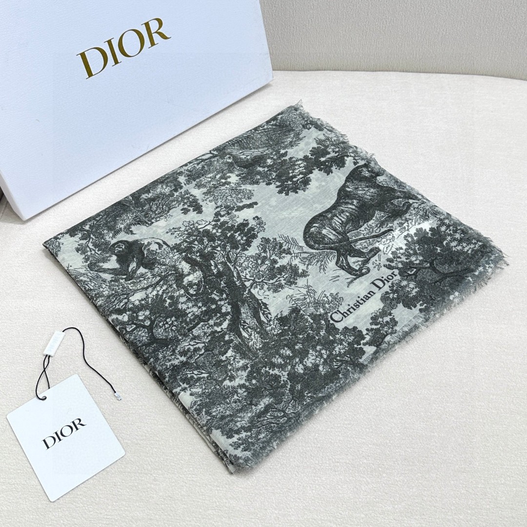 Cheap Dior Scarf in 216677, $50 USD- [IB216677] - Replica Dior Scarf