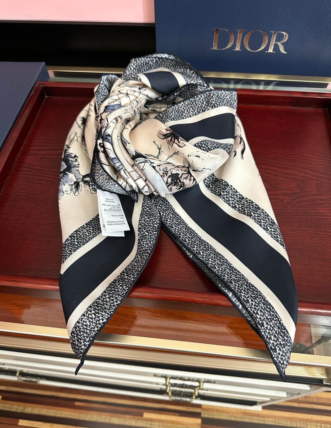 Cheap Dior Scarf in 216678, $50 USD- [IB216678] - Replica Dior Scarf