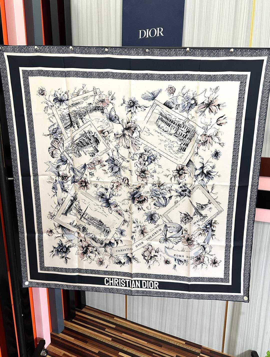 Cheap Dior Scarf in 216678, $50 USD- [IB216678] - Replica Dior Scarf