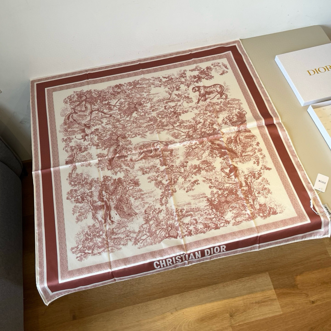 Cheap New Dior high-quality scarf in 216683, $50 USD- [IB216683] - Replica Dior Scarf