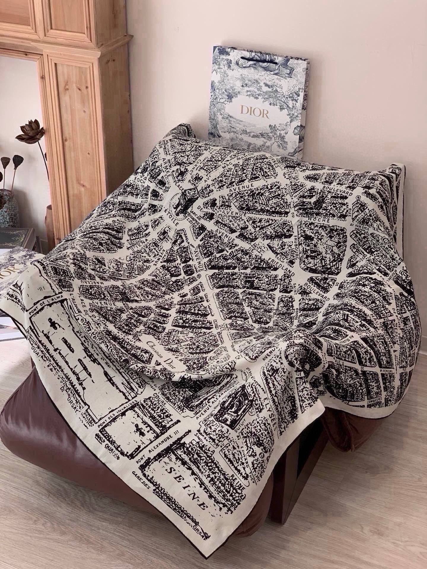 Cheap New Dior high-quality scarf in 216684, $50 USD- [IB216684] - Replica Dior Scarf