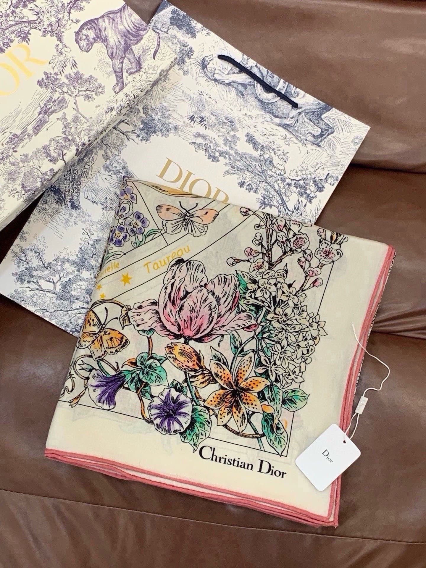Cheap New Dior high-quality scarf in 216686, $50 USD- [IB216686] - Replica Dior Scarf