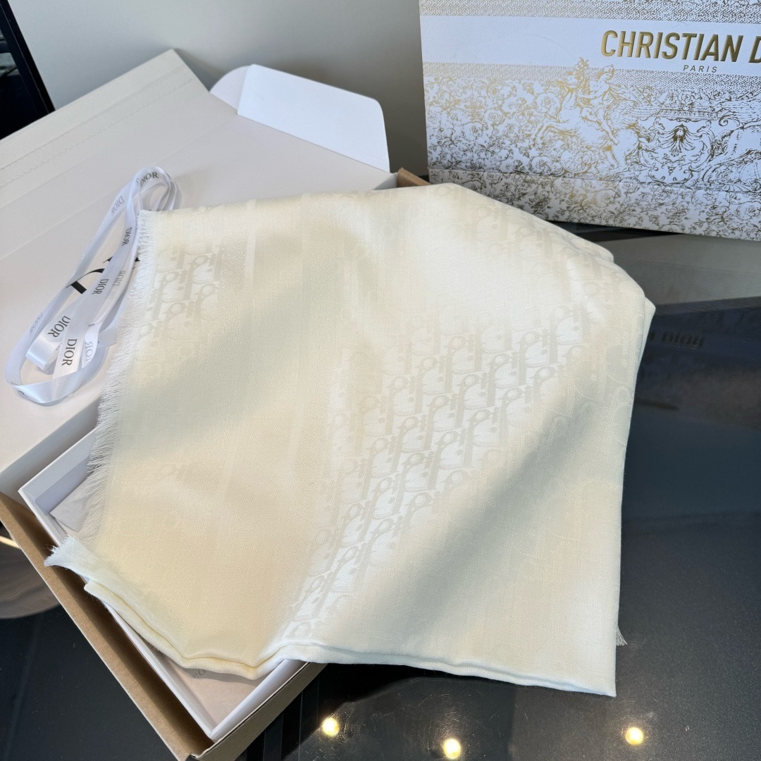 Cheap New Dior high-quality scarf in 216691, $50 USD- [IB216691] - Replica Dior Scarf