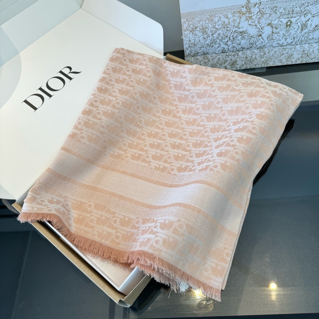 Cheap New Dior high-quality scarf in 216692, $50 USD- [IB216692] - Replica Dior Scarf