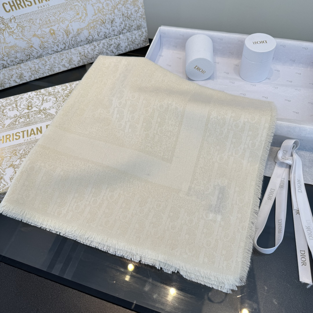 Cheap New Dior high-quality scarf in 216694, $50 USD- [IB216694] - Replica Dior Scarf