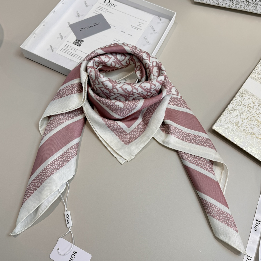 Cheap New Dior high-quality scarf in 216696, $50 USD- [IB216696] - Replica Dior Scarf