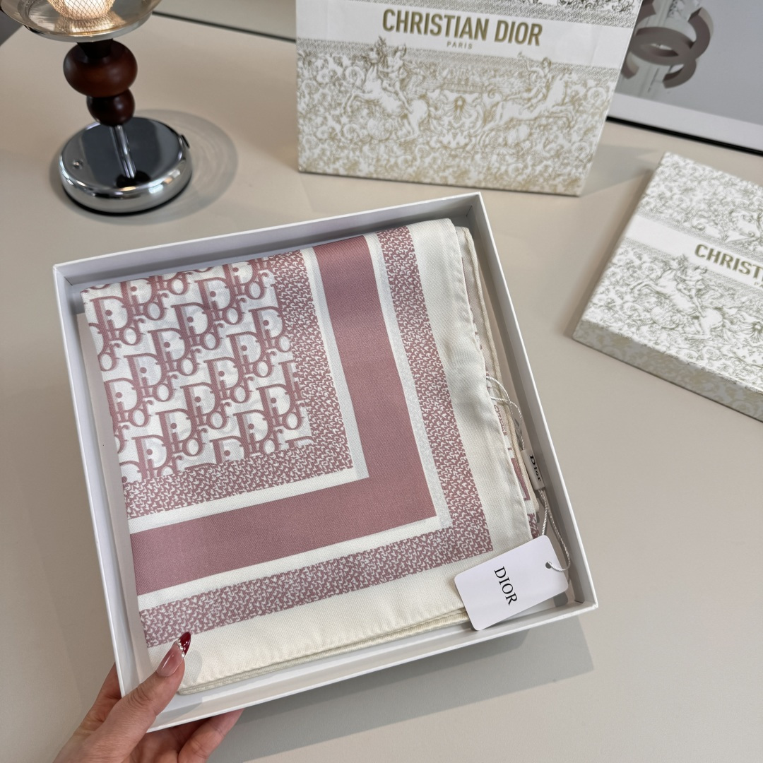 Cheap New Dior high-quality scarf in 216696, $50 USD- [IB216696] - Replica Dior Scarf