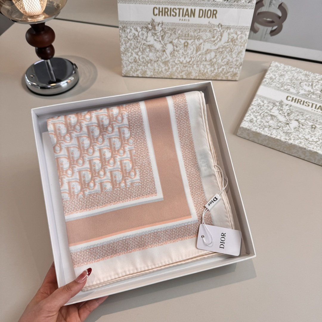 Cheap New Dior high-quality scarf in 216697, $50 USD- [IB216697] - Replica Dior Scarf