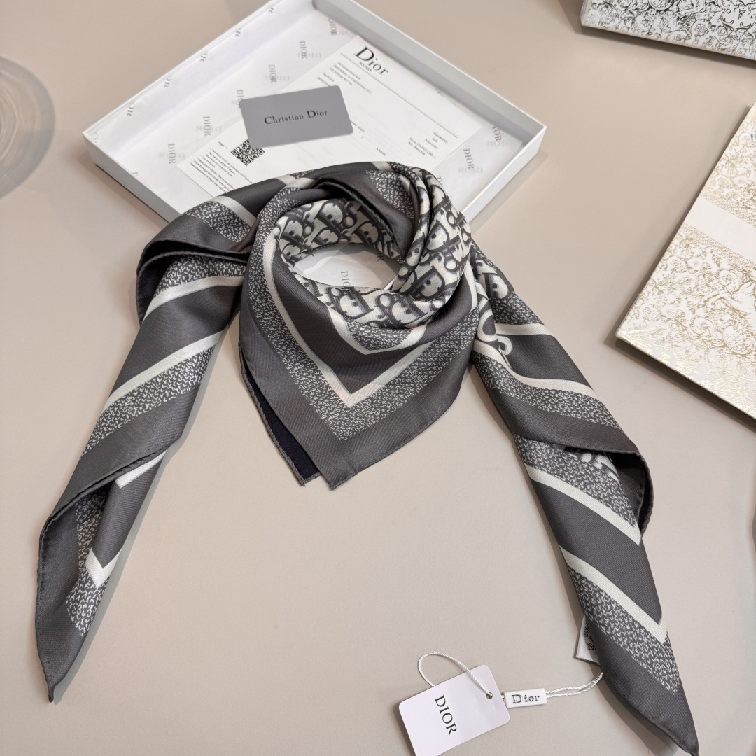 Cheap New Dior high-quality scarf in 216698, $50 USD- [IB216698] - Replica Dior Scarf