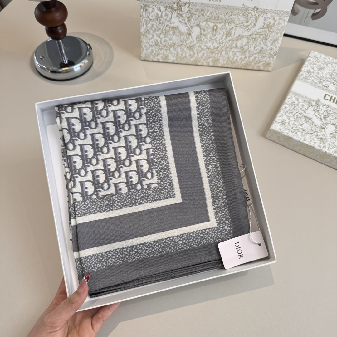 Cheap New Dior high-quality scarf in 216698, $50 USD- [IB216698] - Replica Dior Scarf