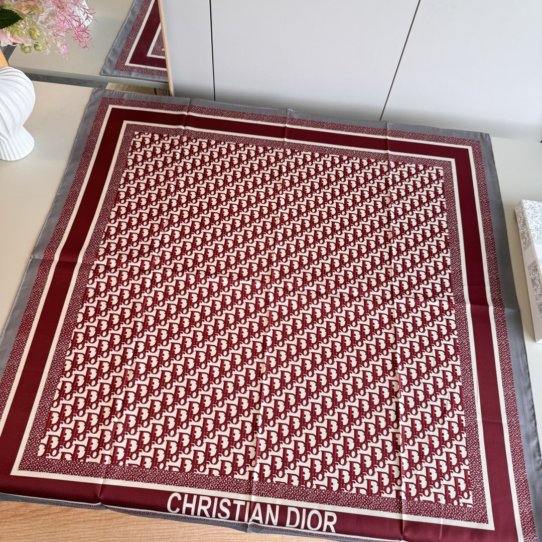Cheap New Dior high-quality scarf in 216699, $50 USD- [IB216699] - Replica Dior Scarf