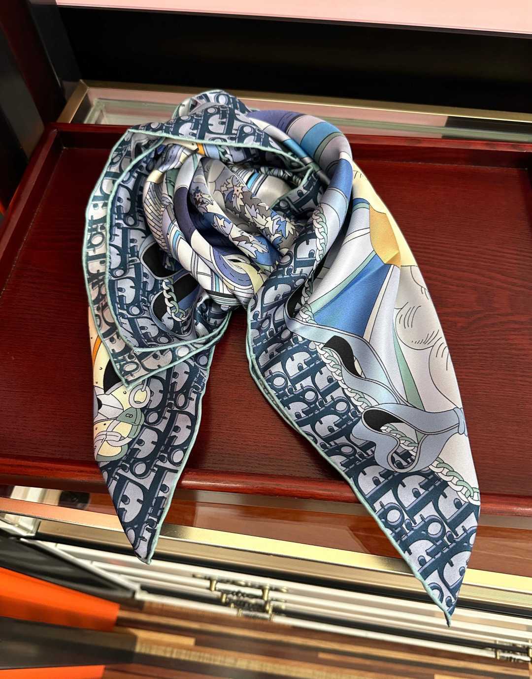 Cheap New Dior high-quality scarf in 216705, $50 USD- [IB216705] - Replica Dior Scarf