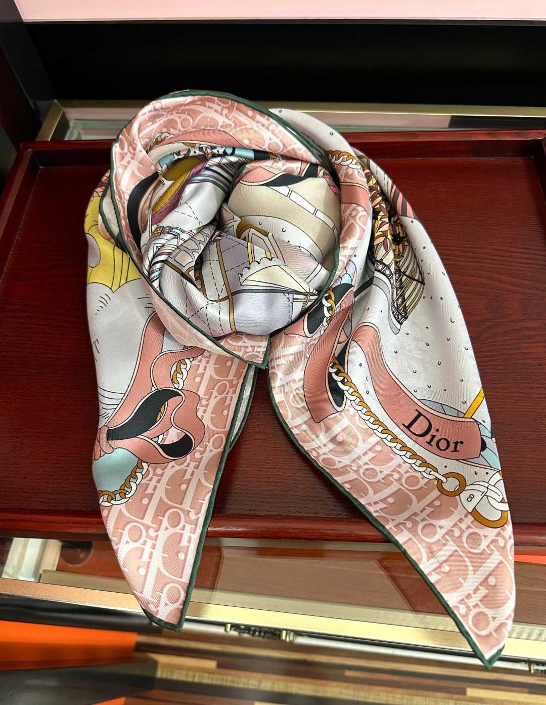 Cheap New Dior high-quality scarf in 216706, $50 USD- [IB216706] - Replica Dior Scarf