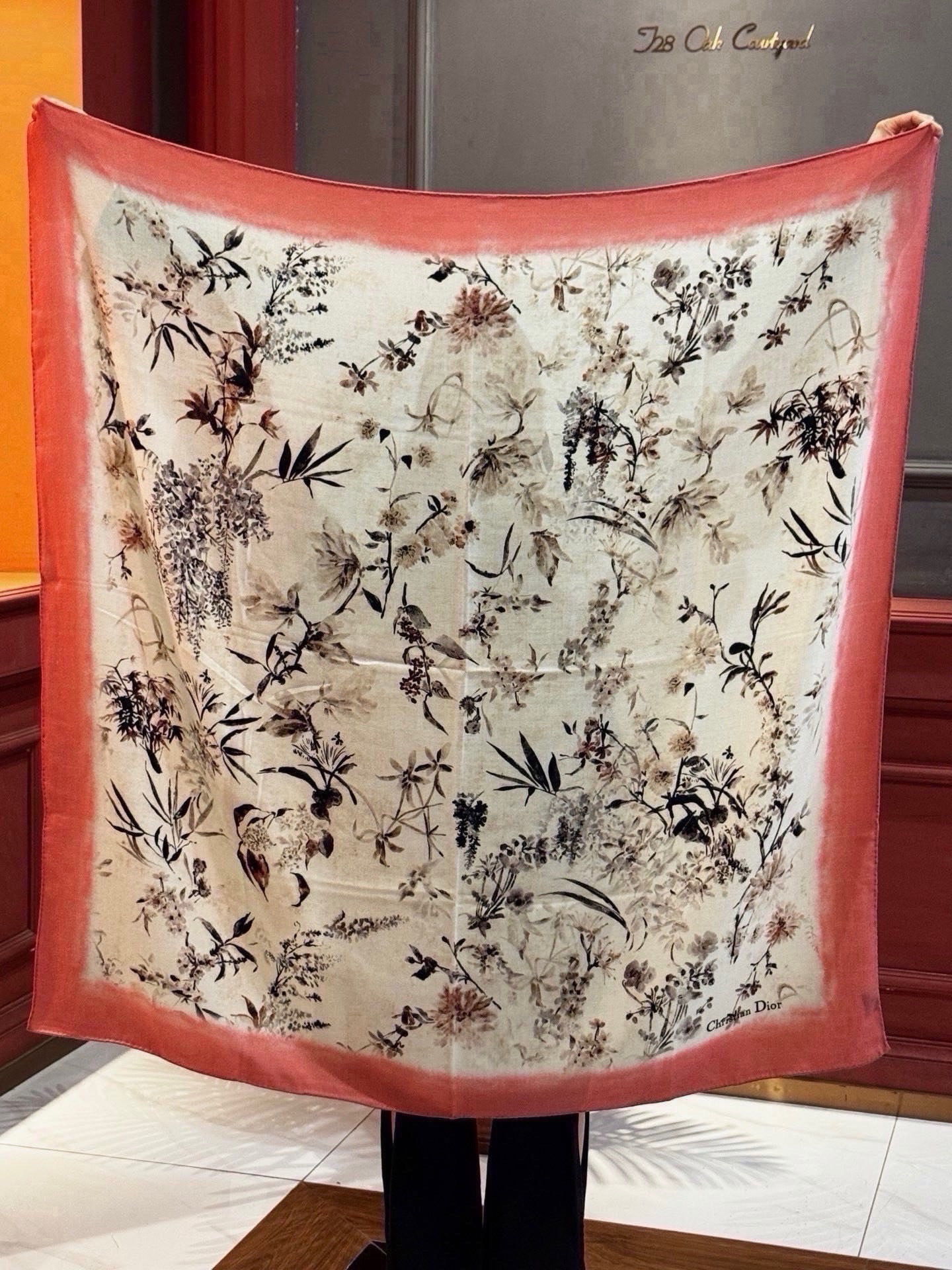 Cheap New Dior high-quality scarf in 216707, $50 USD- [IB216707] - Replica Dior Scarf