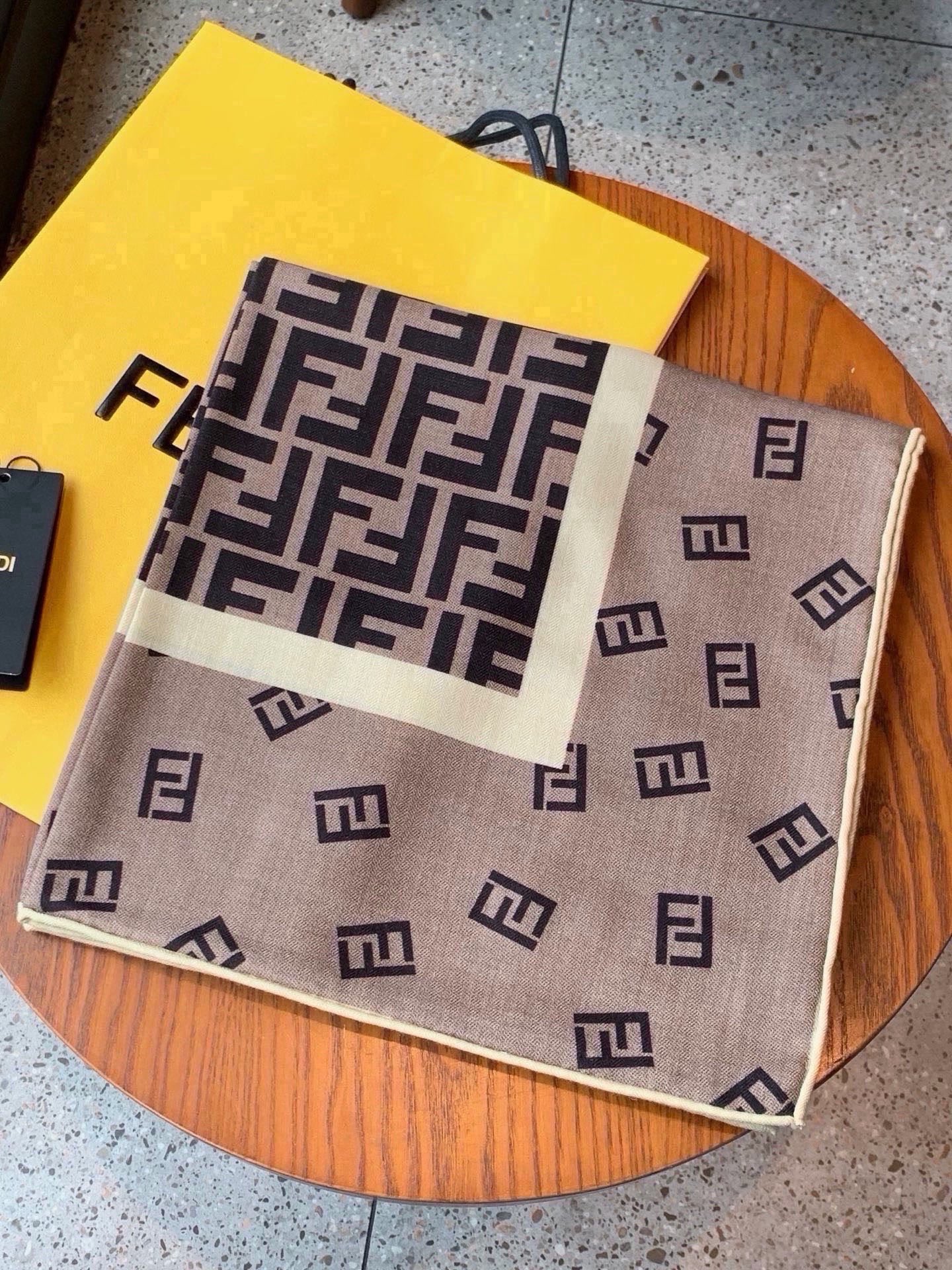 Cheap New Fendi high-quality scarf in 216713, $50 USD- [IB216713] - Replica Fendi Cashmere Scarf