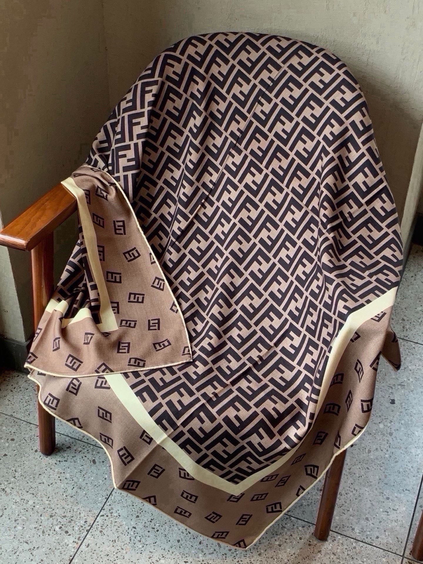 Cheap New Fendi high-quality scarf in 216713, $50 USD- [IB216713] - Replica Fendi Cashmere Scarf