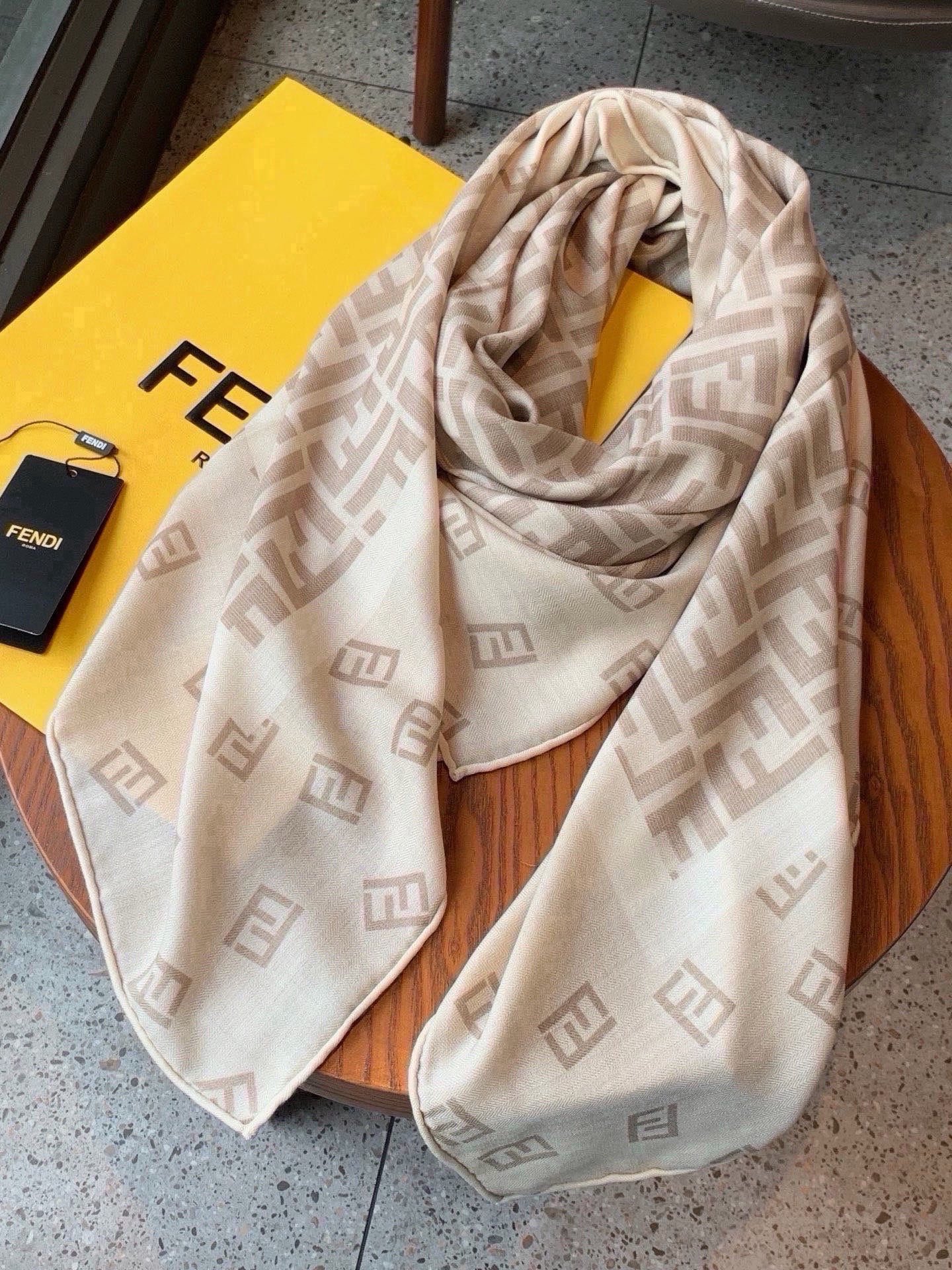 Cheap New Fendi high-quality scarf in 216714, $50 USD- [IB216714] - Replica Fendi Cashmere Scarf