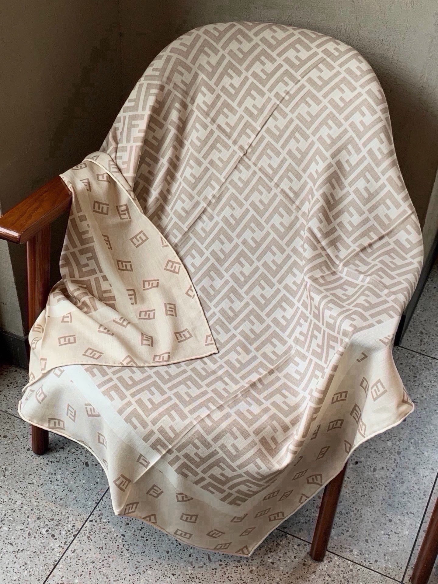 Cheap New Fendi high-quality scarf in 216714, $50 USD- [IB216714] - Replica Fendi Cashmere Scarf