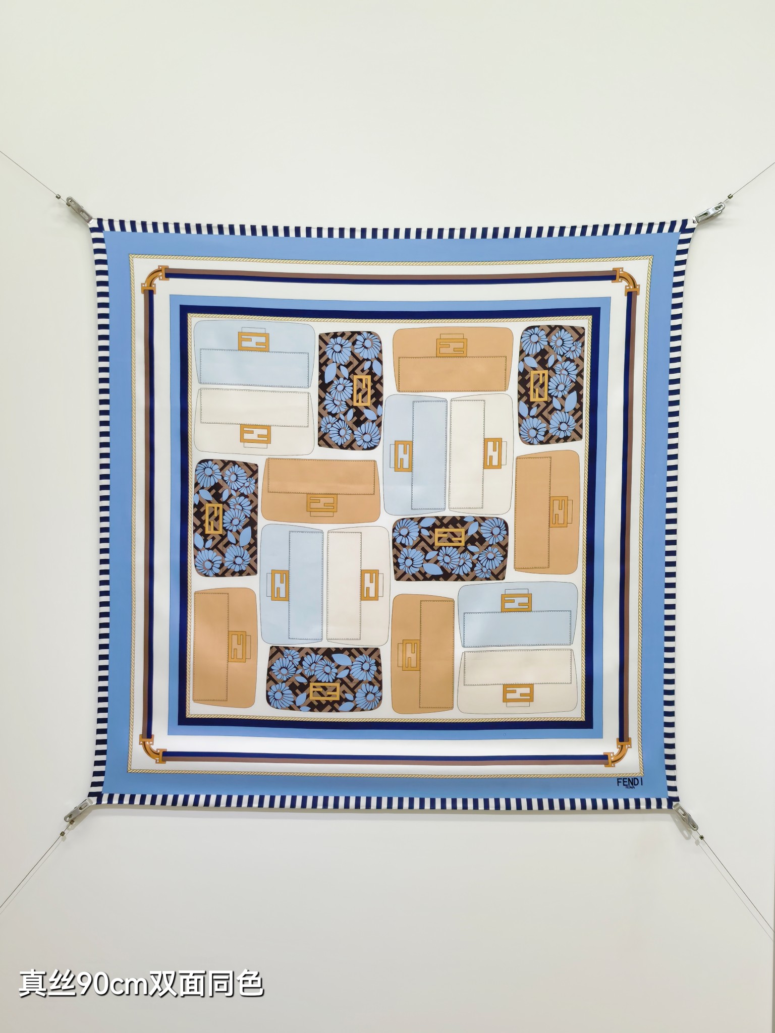 Cheap New Fendi high-quality scarf in 216717, $50 USD- [IB216717] - Replica Fendi Cashmere Scarf