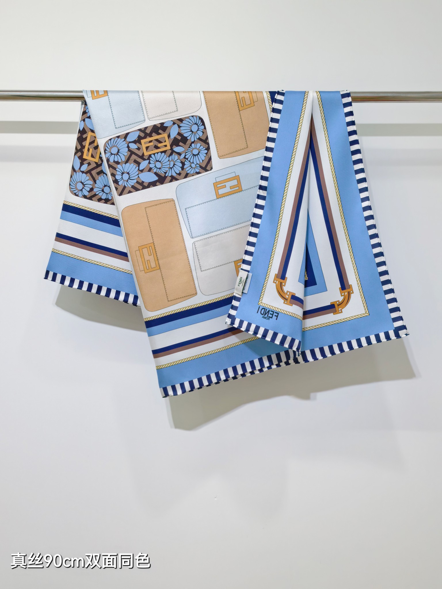 Cheap New Fendi high-quality scarf in 216717, $50 USD- [IB216717] - Replica Fendi Cashmere Scarf