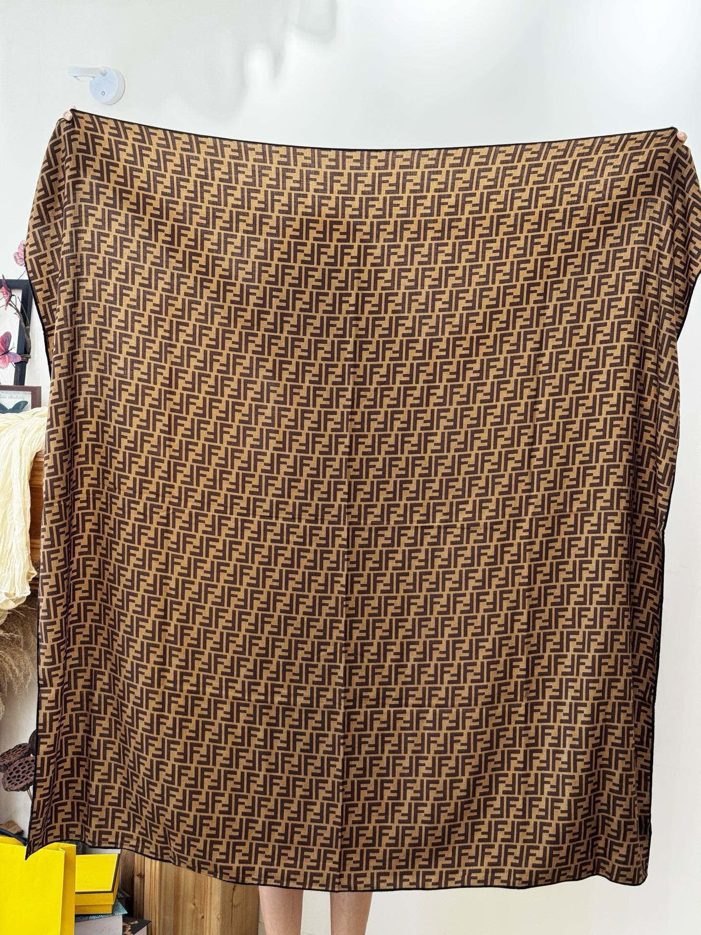 Cheap New Fendi high-quality scarf in 216721, $55 USD- [IB216721] - Replica Fendi Cashmere Scarf